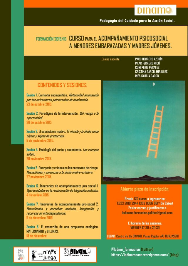 CURSO ACOMPAÑAMIENTO MENORES EMBARAZADAS DINAMO
