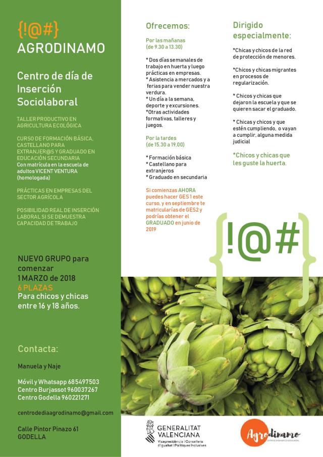 CARTEL NUEVAS PLAZAS AGRODINAMO def