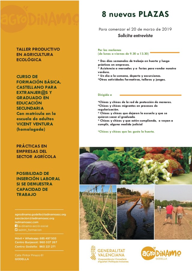 NUEVAS PLAZAS marzo 19 AGRO