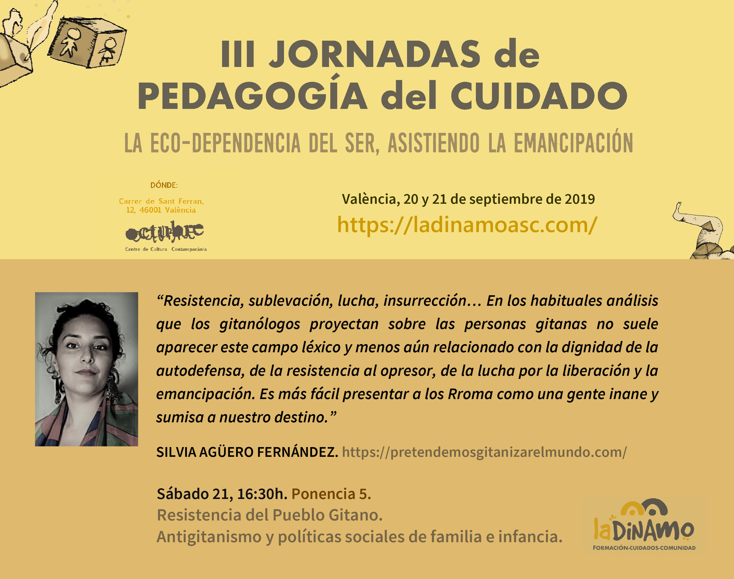 flayer silvia castellano