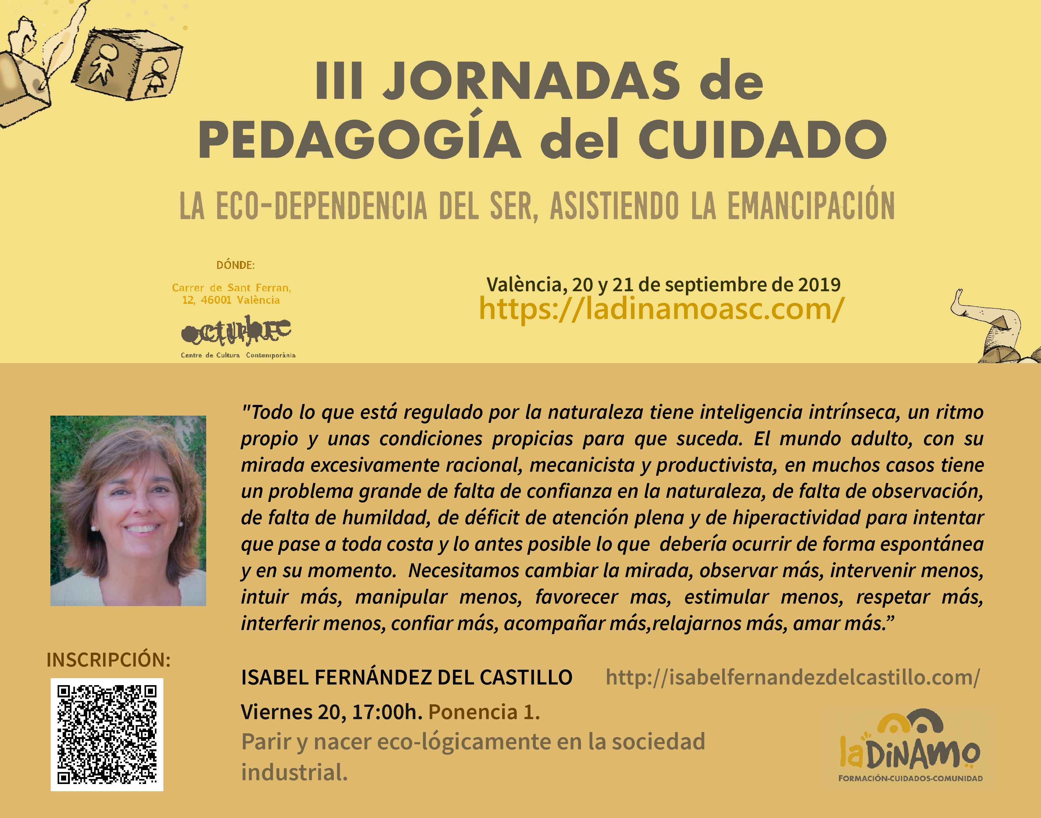 flayer isabel fernández del castillo ok